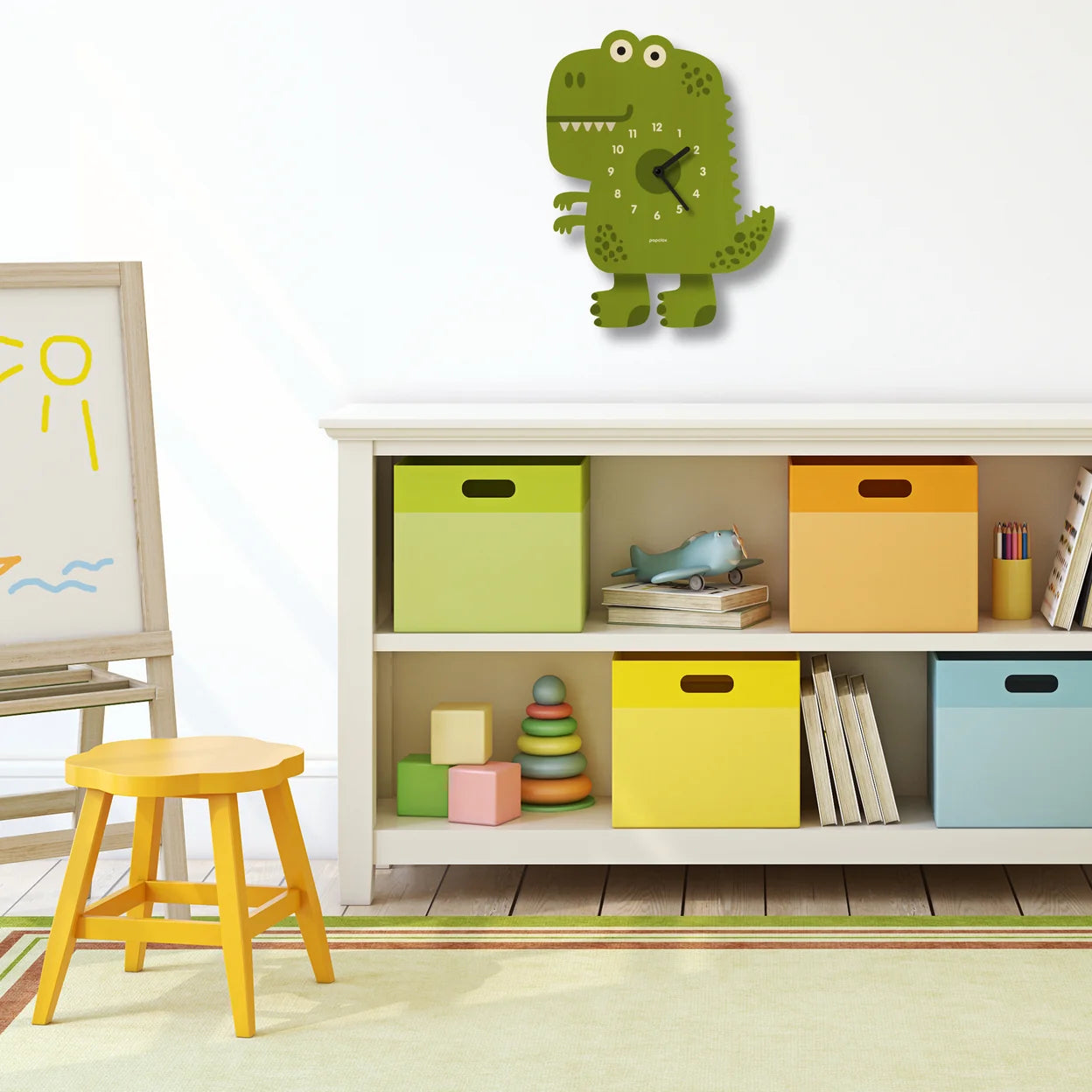Popclox Dinosaur Pendulum Clock