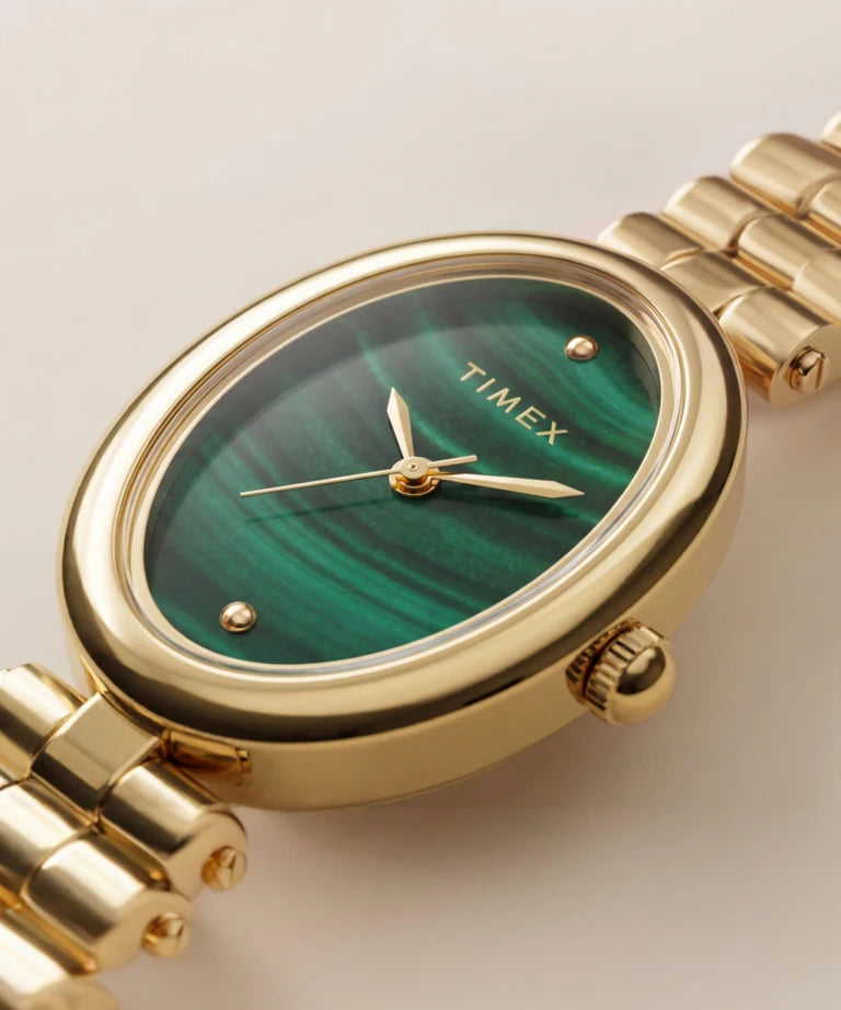 Timex Cavatina® Luxe Malachite Dial
