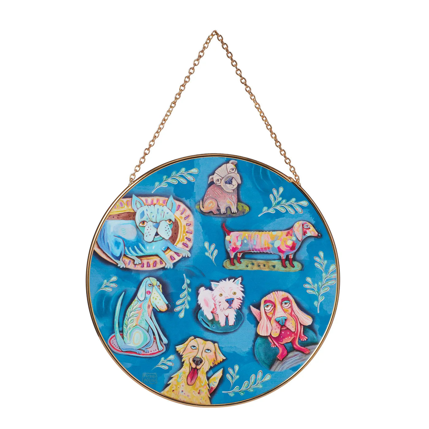 Allen Designs Dog Park Suncatcher