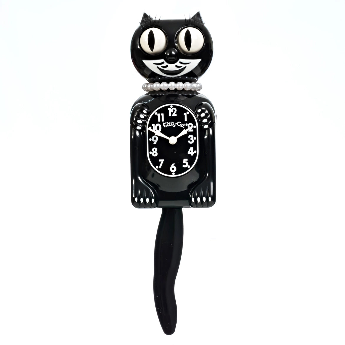 Kit-Cat Klock Black Miss Kitty (12.75" high)