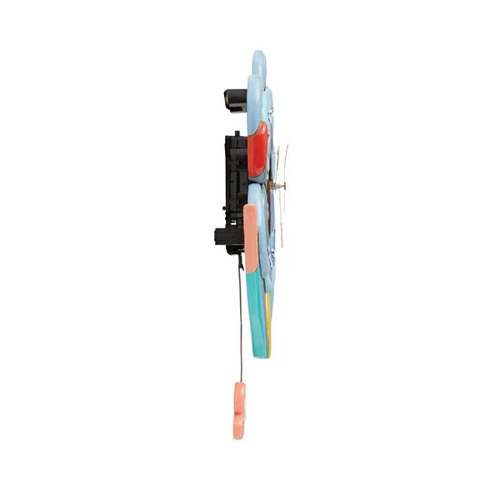 Allen Designs Blue Bloom Clock