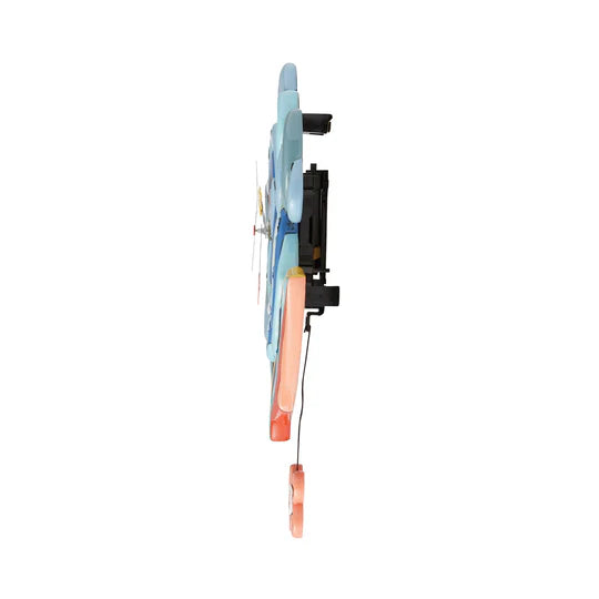 Allen Designs Blue Bloom Clock