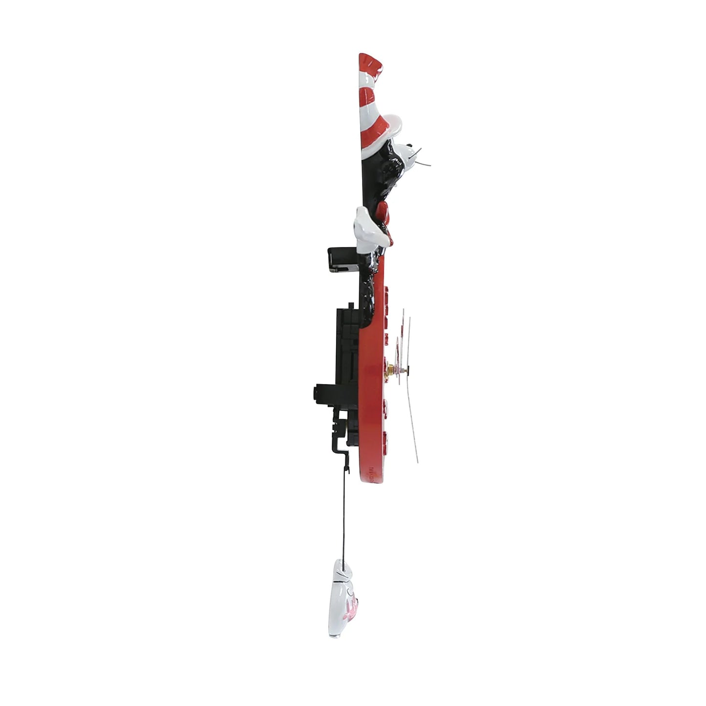 Allen Designs Cat in the Hat Wall Clock