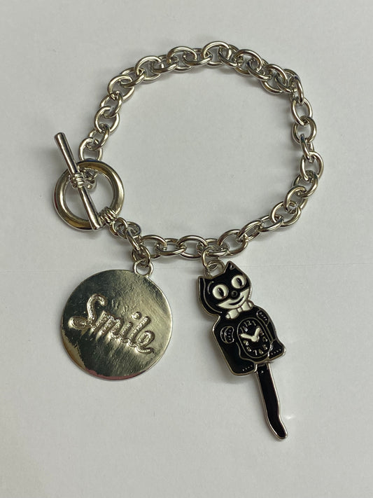 Kit-Cat Charm Bracelet