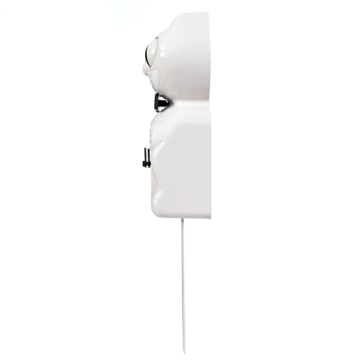 Kit-Cat Klock Classic White Gentleman
