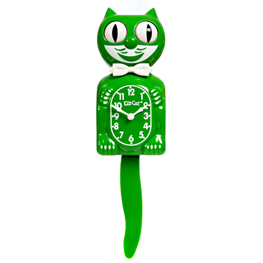 Kit-Cat Klock Classic Green (15.5″ high)
