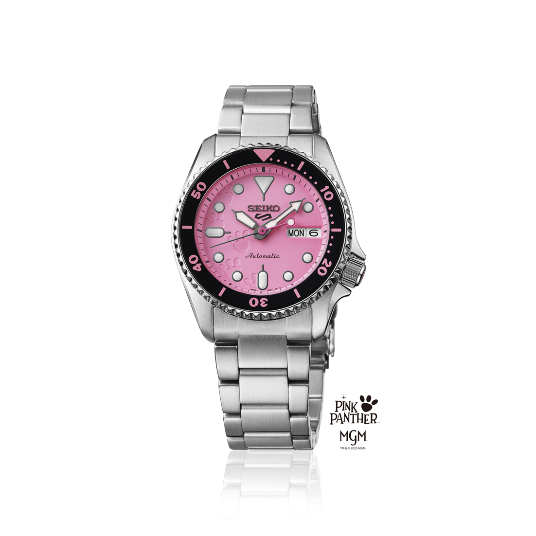 Seiko 5 Sports SKX series Pink Panther Limited Edition SRPM07