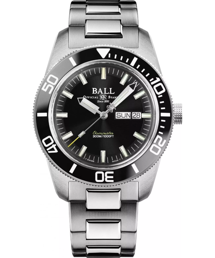 Ball Engineer Master II	Skindiver Heritage DM3308A-SC-BK