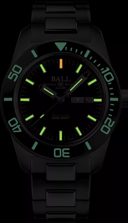 Ball Engineer Master II	Skindiver Heritage DM3308A-SC-BK