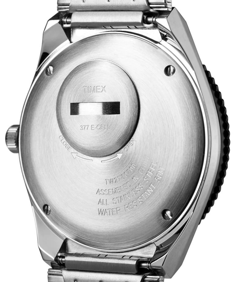 Q Timex Reissue 38mm Stainless Steel Bracelet Watch