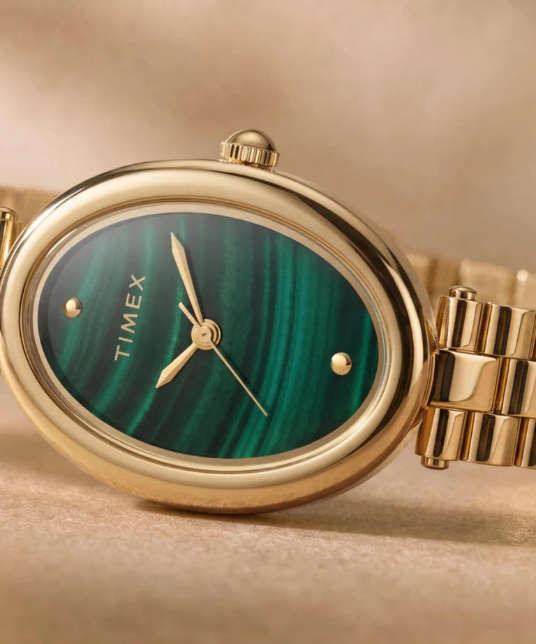 Timex Cavatina® Luxe Malachite Dial