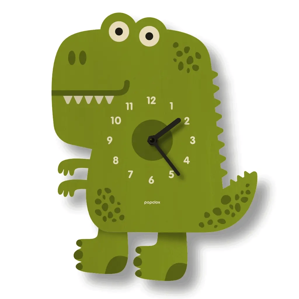 Popclox Dinosaur Pendulum Clock