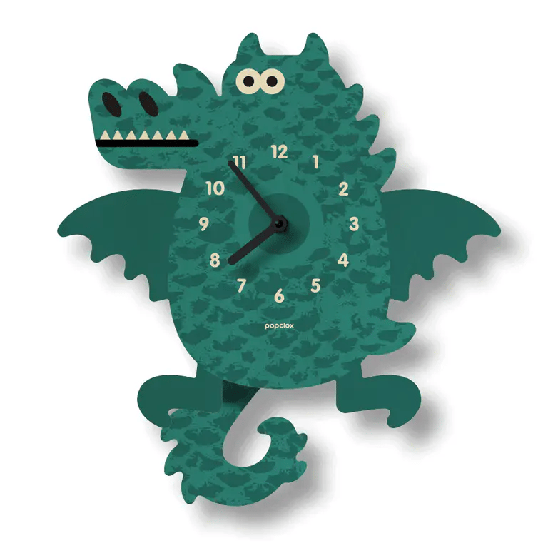 Popclox Dragon Pendulum Clock