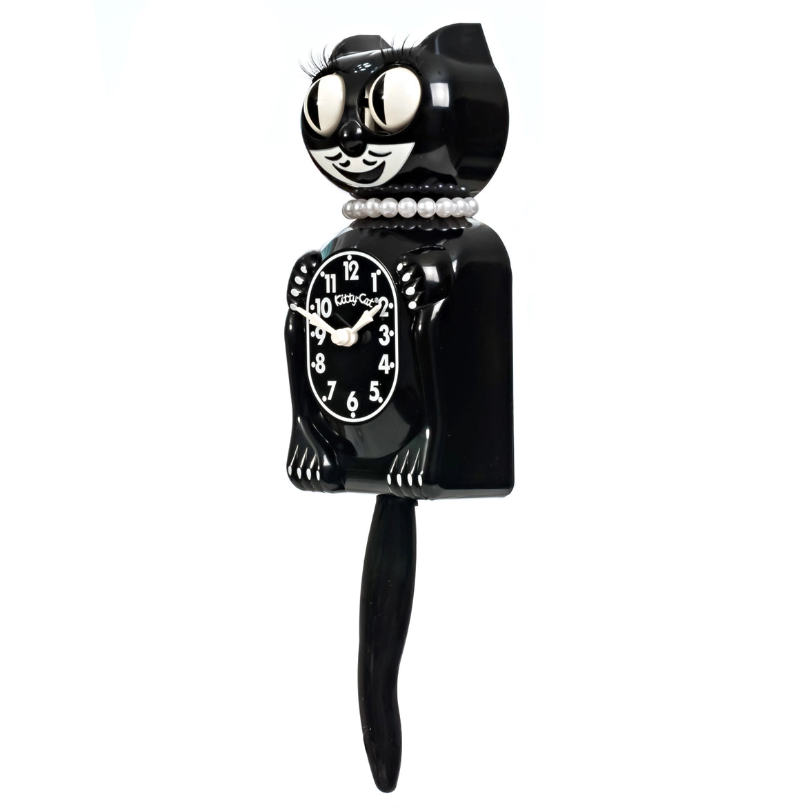 Kit-Cat Klock Black Miss Kitty (12.75" high)